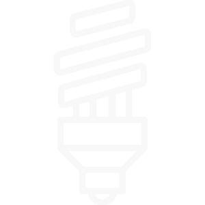 Light bulb icon, symbolizing quick electrical service and small job solutions.